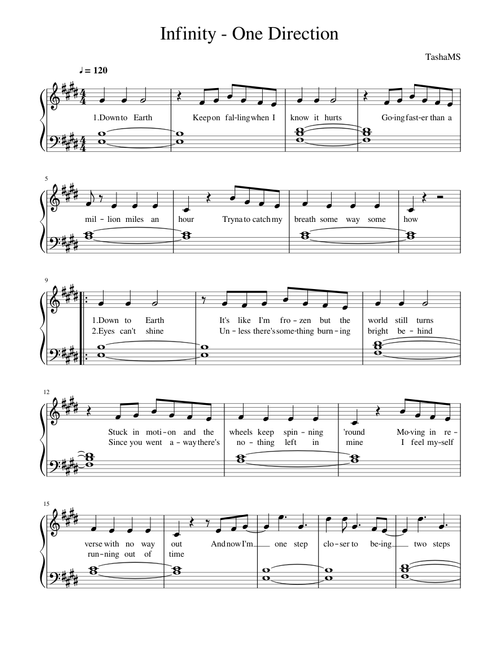 Infinity - One Direction