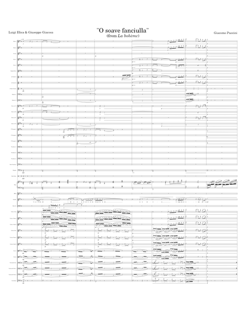 "O soave fanciulla" (from La bohème)