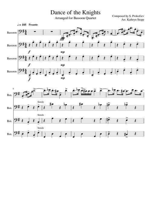 Romeo and Juliet, Op 64, No 13, Dance of the Knights - Sergei Prokofiev
