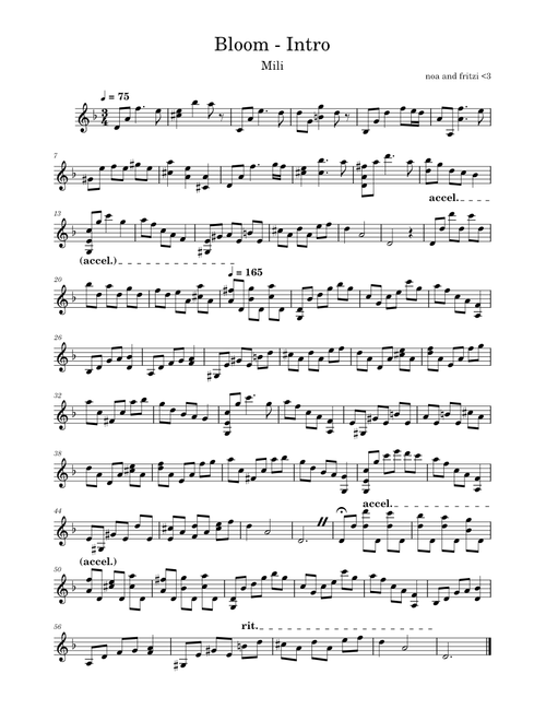 Bloom - Intro – Yamato Kasai Bloom - Intro
