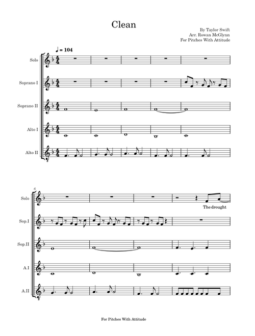 Clean - Taylor Swift