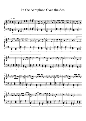 In the Aeroplane Over the Sea - Neutral Milk Hotel Sheet Music for ...