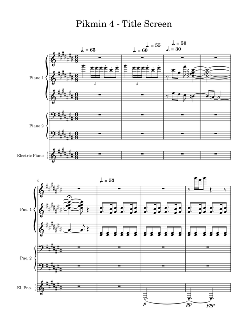 Title Theme - Pikmin 4 – Kenta Nagata, Asuka Hayazaki & Soshi Abe