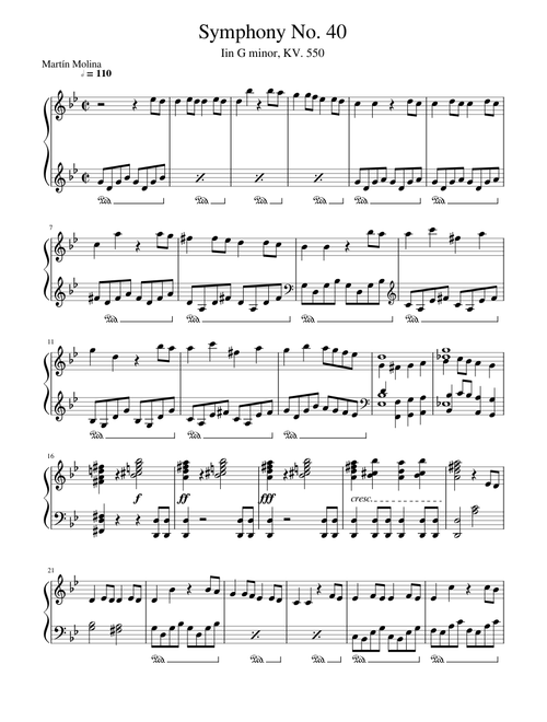 Mozart-Symphony No. 40 In G Minor