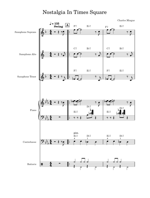 Nostalgia in times square – Charles Mingus