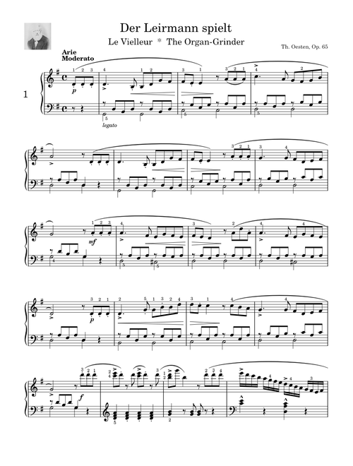 Kinderträume, Op.65 - Theodore Oesten