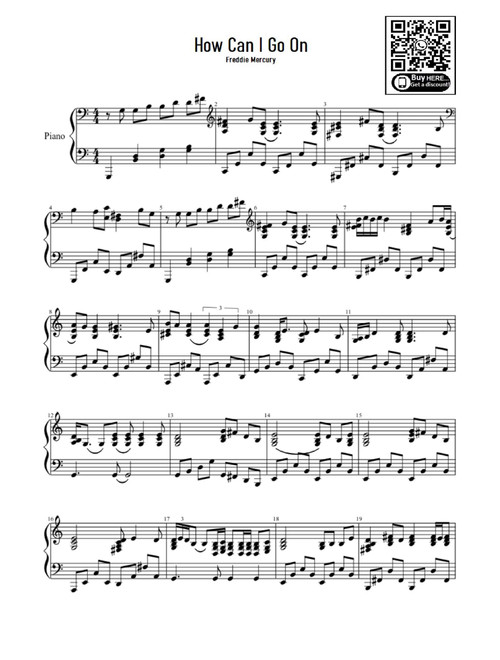 Guide Me Home - How Can I Go On (Arr. eduardo) - Gabriele Baldocci (Easy Piano)