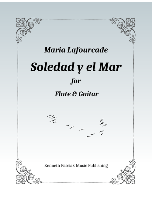 Soledad Y El Mar (Arr. Kenneth Pasciak) - David Aguilar, Maria Natalia Lafourcade Silva (Instrumental Duet)