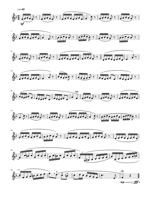 Bb Trumpet Warm up