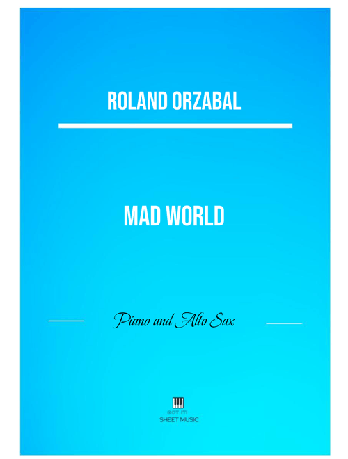 Mad World (Arr. ANDRE LAITANO) - Adam Lambert (Instrumental Duet and Piano)