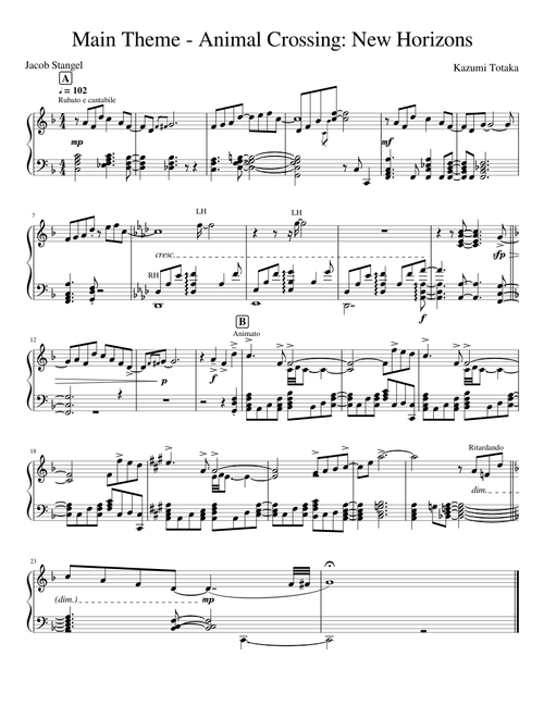 Main Theme - Animal Crossing  New Horizons