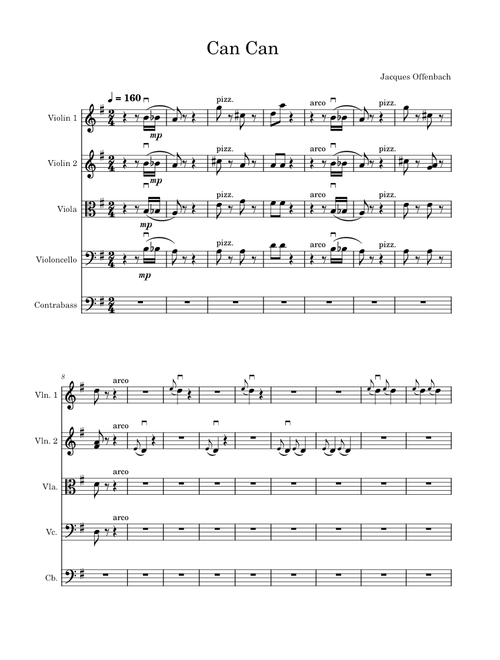 Can-Can – Jacques Offenbach