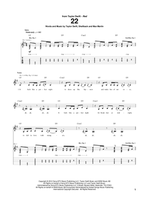 Play Official version of Tim mcgraw Sheet Music by Taylor