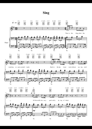Play Official version of Sex changes Sheet Music by The Dresden Dolls for  Piano, Vocals, Guitar | MuseScore.com