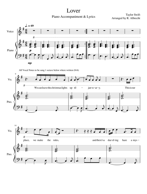 Lover by Taylor Swift