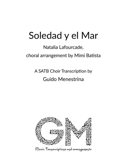 Soledad y el Mar MsSatb (Arr. Mimi Batista) - Guido Menestrina (Choral, 5-Part)
