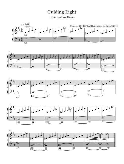 Guiding Light (Piano Arrangement)