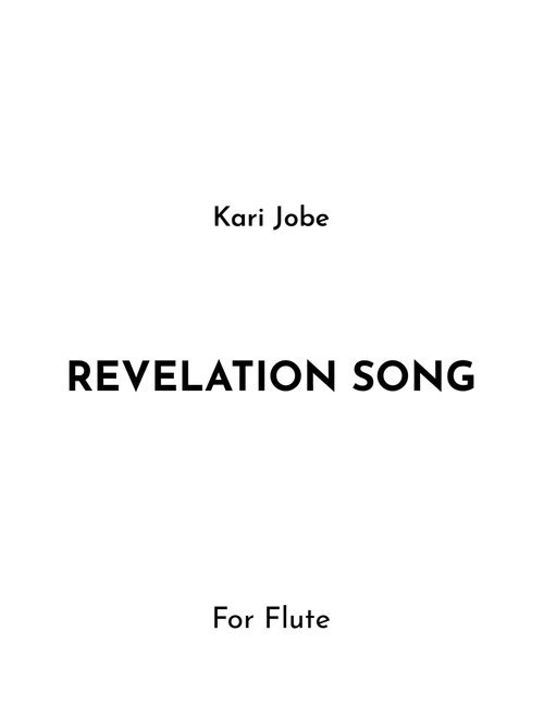 Revelation Song (Arr. Jireh J.) - Jennie Lee Riddle (Flute Solo)