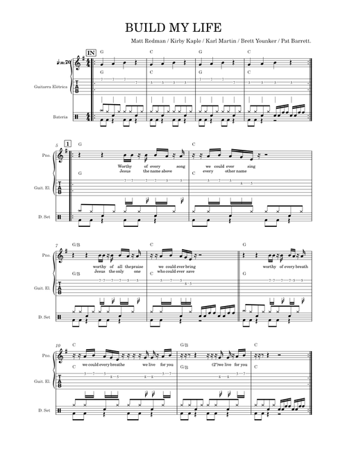 Build My Life - Matt Redman