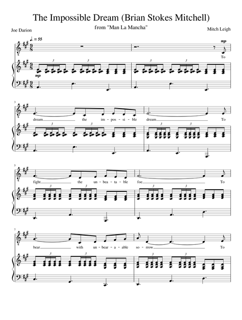 The Impossible Dream (Brian Stokes Mitchell)