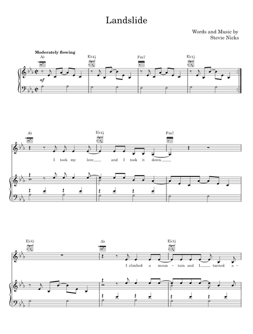 Landslide - Stevie Nicks