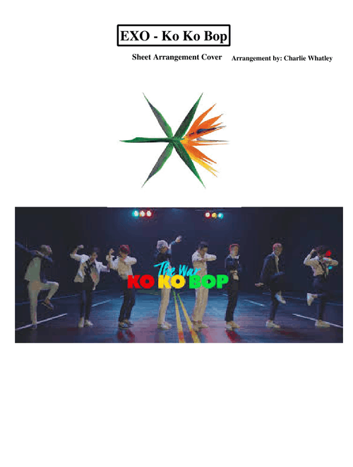 EXO - Ko Ko Bop|Sheet Arrangement Cover