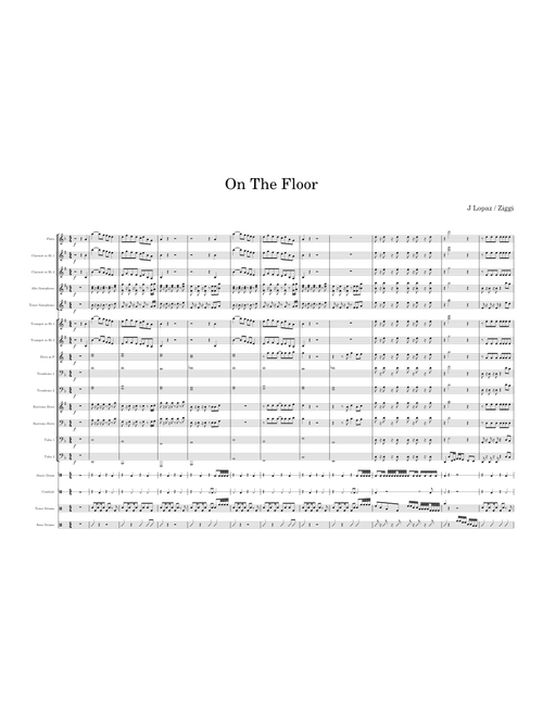 On the floor – Jennifer Lopez