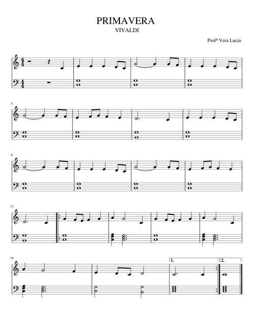 PRIMAVERA VIVALDI