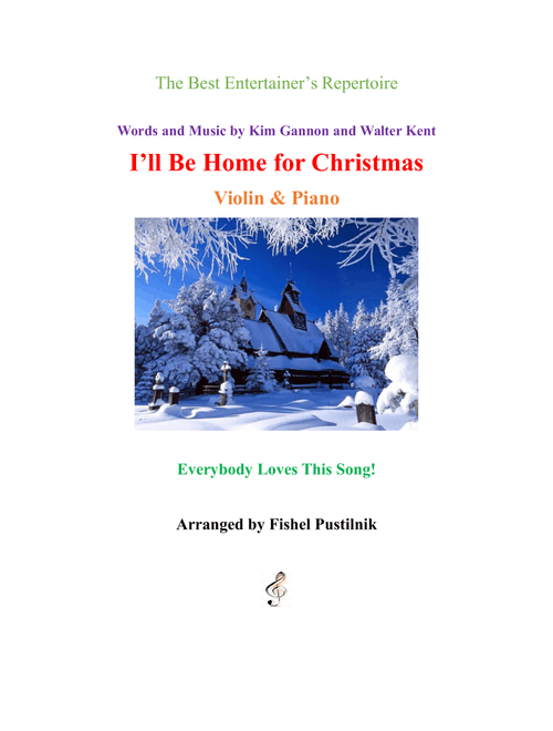 I'll Be Home For Christmas (Arr. Fishel Pustilnik) - Rascal Flatts (Instrumental Duet)