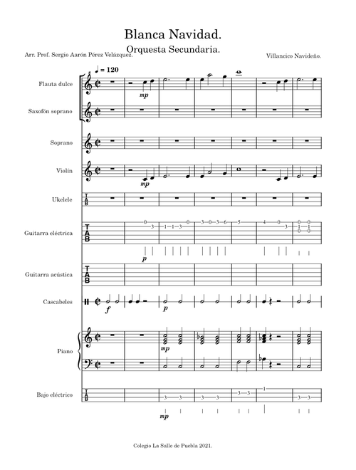 Blanca navidad – Villancicos