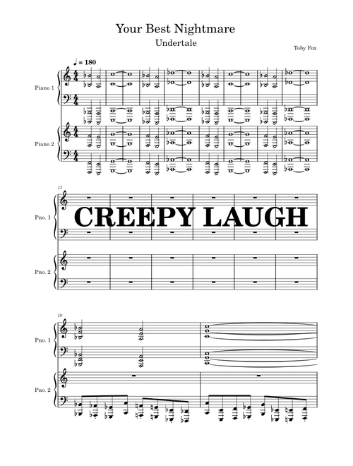 Your Best Nightmare - Undertale
