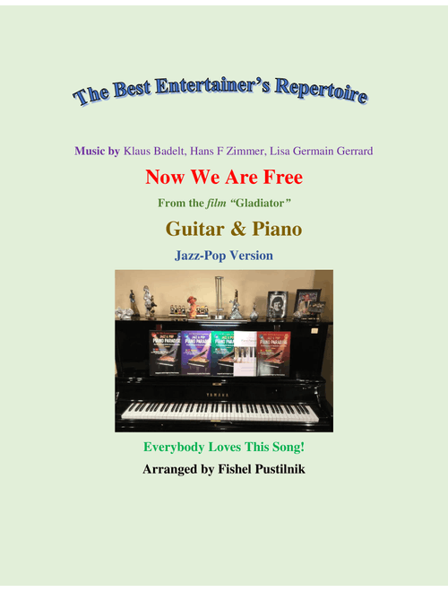 Gladiator Main Theme (Arr. Fishel Pustilnik) - Hans F Zimmer, Hans Zimmer, Klaus Badelt (Guitar and Piano)