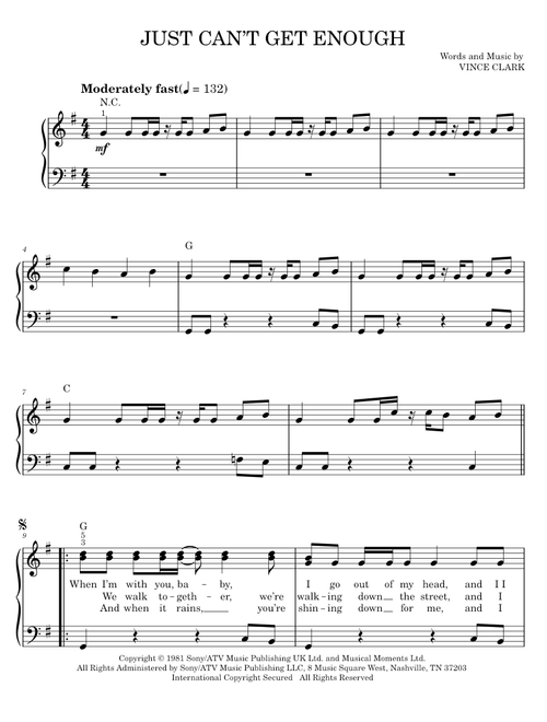 Just can't get enough - Depeche Mode