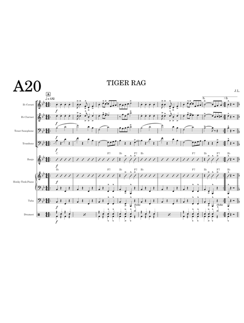 Tiger Rag – Original Dixieland Jazz Band