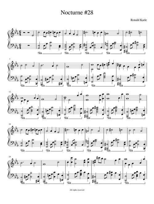 Nocturne #28