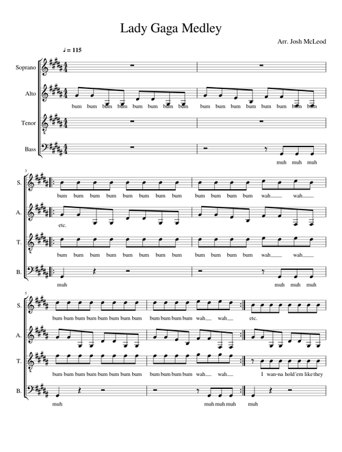 Lady Gaga Medley