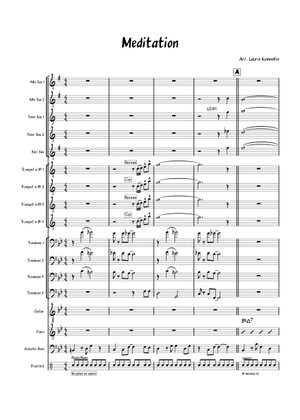 Meditation (Meditacao) – Antônio Carlos Jobim and Newton Mendonça Sheet ...