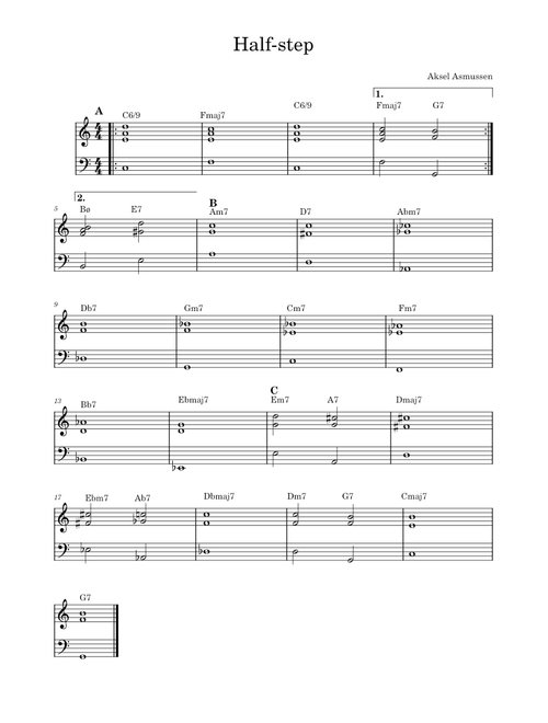 Half-Step – Aksel Wisler Asmussen