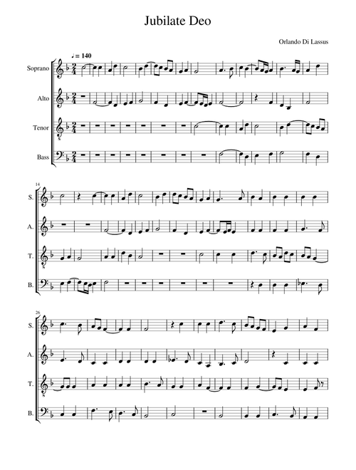 Jubilate Deo