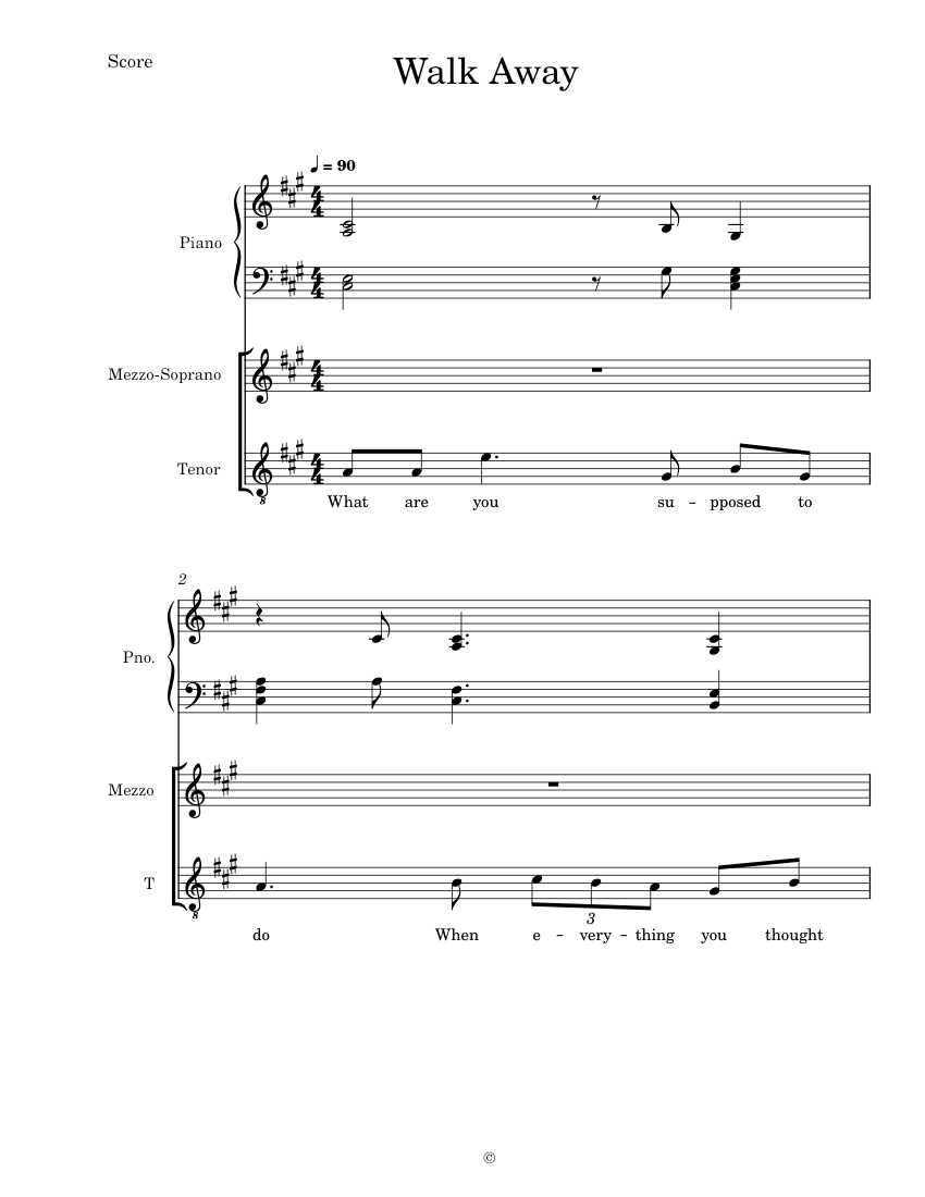 Walk_Away piano tutorial