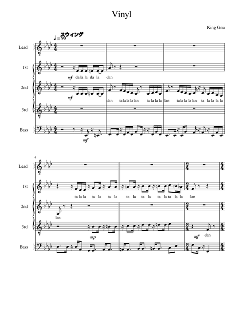 ntkm5bswt5 | Free sheet music | Download PDF or print on MuseScore.com