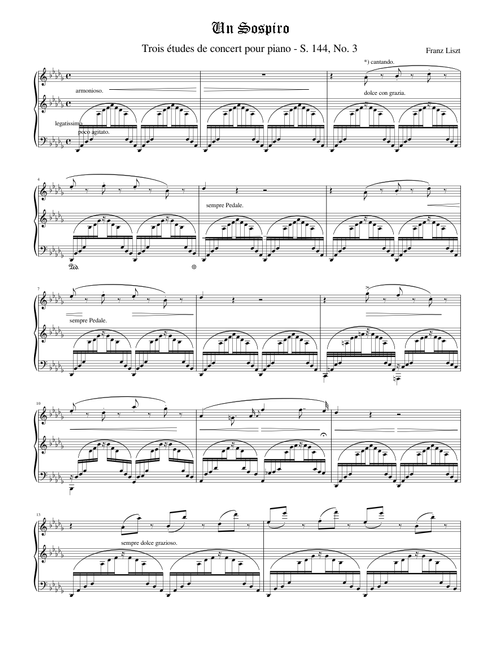 Liszt - Trois Etudes de Concert No. 3 (Un Sospiro) – Lùn 6a2