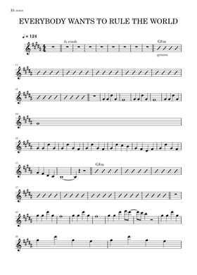 Free Tears for Fears sheet music | Download PDF or print on