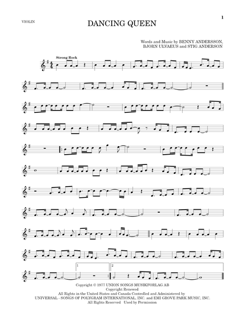 Dancing Queen - ABBA (Violin Solo)