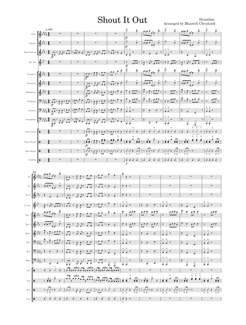 Shout It Out – Drumline