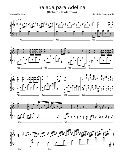 Balada para adelina – Música Clásica Balada para Adelina