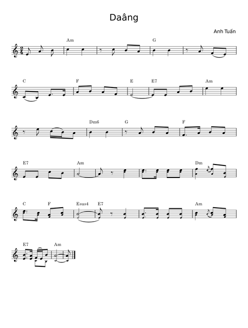 Dâng - Anh Tuấn