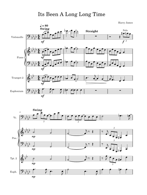 It's Been A Long, Long Time – Harry James It's Been a Long Long Time