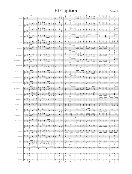 El Captain – John Philip Sousa