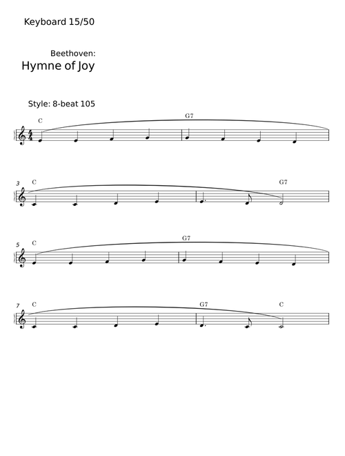 Hymne of Joy - Beethoven